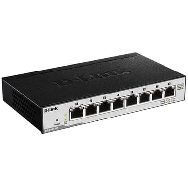 D-Link DGS-1100-08P 8-port PoE Gigabit Smart switch D-Link DGS-1100-08P 8-port PoE Gigabit Smart switch