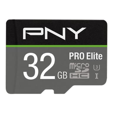 PNY PRO Elite Micro SDHC U3 V30-minnekort 32 GB