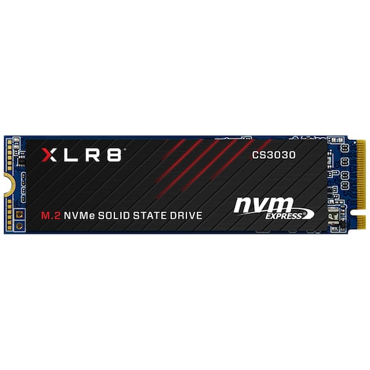 PNY XLR8 CS3030 M.2 NVMe intern SSD, 250 GB