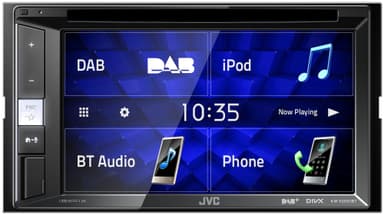 JVC Dab+ bilradio KW-V255DBT