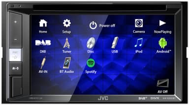 JVC Dab+ bilradio KW-V255DBT
