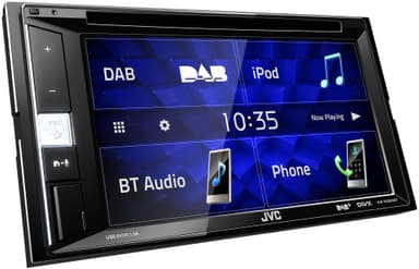 JVC Dab+ bilradio KW-V255DBT