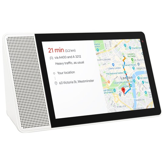 Lenovo 10" Smart Display med Google Assistant