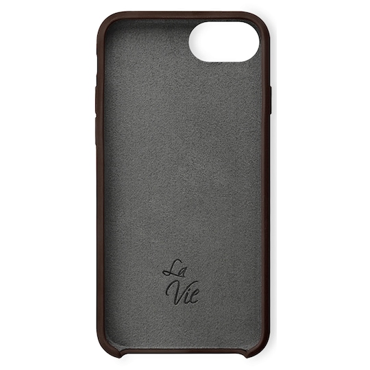 La Vie silikon-deksel iPhone 6/7/8/SE Gen. 2 (brun)
