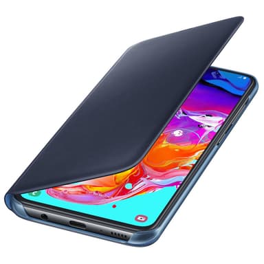 Samsung Galaxy A70 lommebokdeksel (sort)