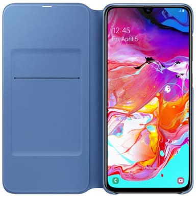 Samsung Galaxy A70 lommebokdeksel (sort)