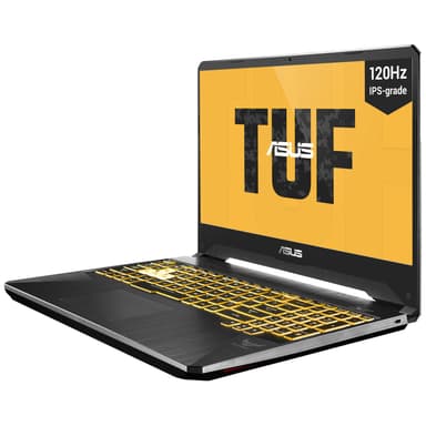 Asus Gaming TUF FX505DU 15,6" bærbar gaming-PC (sort/gull) Asus Gaming TUF FX505DU 15,6" bærbar gaming-PC (sort/gull)
