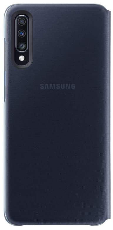 Samsung Galaxy A70 lommebokdeksel (sort)