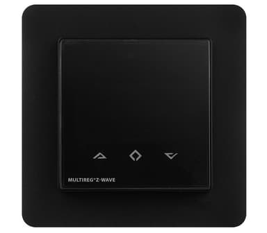 Plastkit til Heatit Z-Wave termostater sort