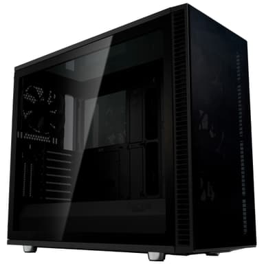 Fractal Design Vision S2 PC-kabinett (Blackout/herdet glass)