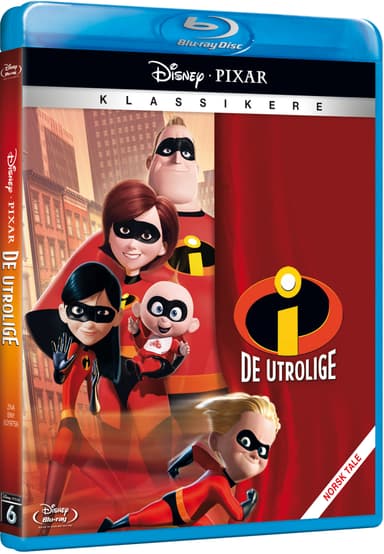Bdvd-de utrolige (blu-ray)