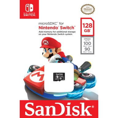 SanDisk Micro SD-kort for Nintendo Switch 128 GB