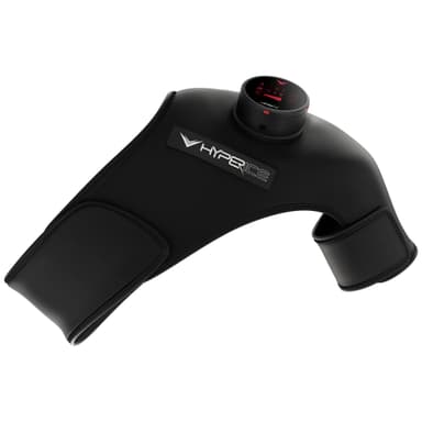 Hyperice Venom Shoulder vibrerende varmeenhet til venstre skulder