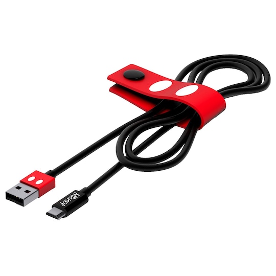 Tribe Micro USB-kabel 120 cm (Mikke Mus)