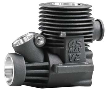 OS-23751010 CRANKCASE (BLACK) 21VZ-R V2.VZ-B.-M