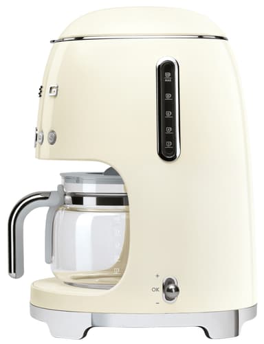 Smeg 50's Style kaffemaskin DCF02CREU (krem)