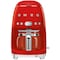 Smeg 50 s Style kaffemaskin DCF02RDEU (rød)