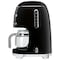 Smeg 50 s Style kaffemaskin DCF02BLEU (sort)