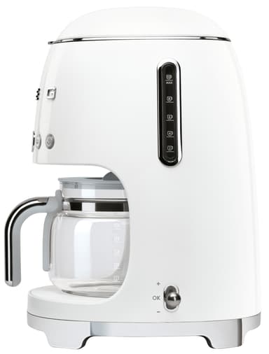Smeg 50's Style kaffemaskin DCF02WHEU (hvit)