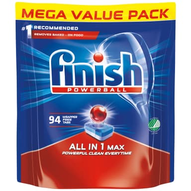 Finish All In One Powerball oppvasktabletter 3075671, 94-pakning