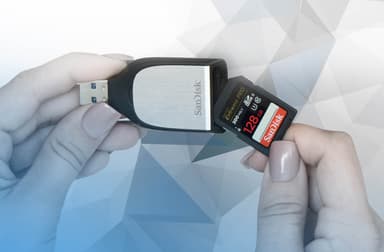 Sandisk Extreme Pro USB 3.0 minnekortleser