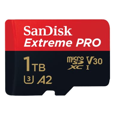 SanDisk MicroSDXC Extreme Pro 1 TB minnekort