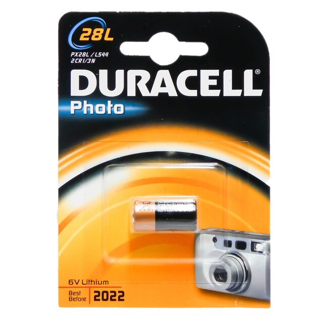 Duracell fotobatteri PX28L