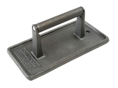 Støpejern grillpress Rektangulær