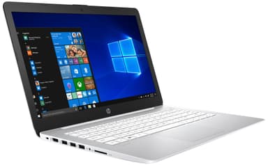 HP Stream 14-ds0800no 14" bærbar PC (hvit)