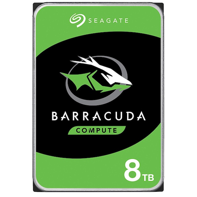 Seagate BarraCuda 3,5" intern harddisk (8 TB)