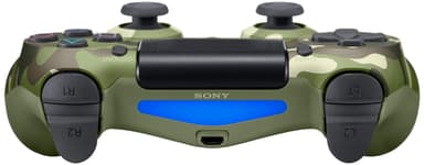 PS4 DualShock 4 v2 trådløs kontroller (grønn kamuflasje)