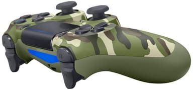 PS4 DualShock 4 v2 trådløs kontroller (grønn kamuflasje)