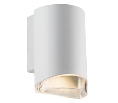 Moby vegglampe enkel GU10 hvit