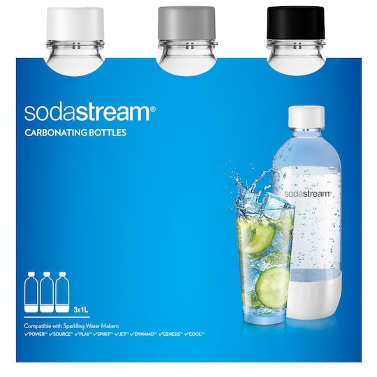 SodaStreamTrioPack kullsyreflasker