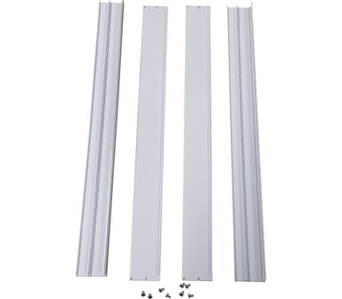 Påveggsramme til LED panel Hvit 600x600