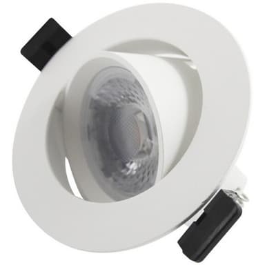 Komplett Alfa LED Downlightpakke Matt Hvit 4 pk