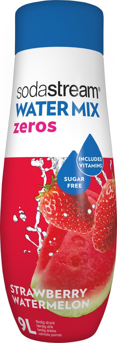 SodaStream ZEROs smak Jordbær/Vannmelon