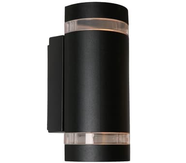 Nemo vegglampe dobbel GU10 sort