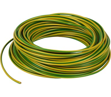 PN 2,5mm² Gul/Grønn Bunt 25 m
