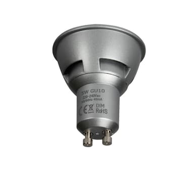 Lumiled COB 5W Sølv GU10 2700K