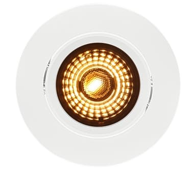 Komplett Alfa WarmDim Downlightpakke Matt Hvit 6 pk