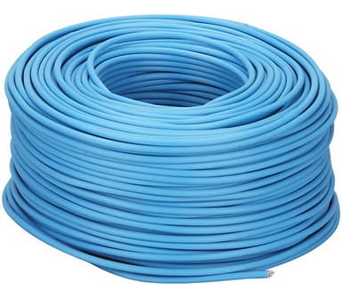 PN 4mm² Blå Bunt 10m