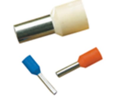 Isolert endehylse 4mm² Lengde 12mm 10-Stk