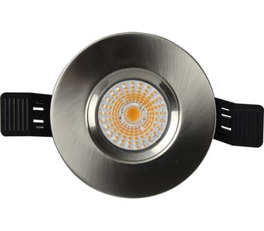 Altea Fast LED Downlight 8W Børstet Stål IP44