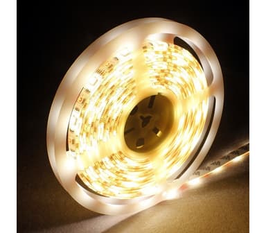 LED Strip Varmhvit Kaldhvit 5m IP65 IR Belysning Elkjøp LED Strip Varmhvit Kaldhvit 5m IP65 IR Belysning Elkjøp
