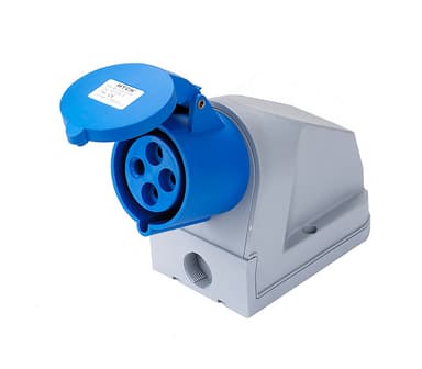 Stikkontakt Utvendig 16A 3Pol+J 230V 9H IP44. 316-9 HTC114-9