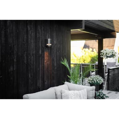 Nemo vegglampe enkel GU10 sort