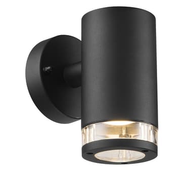 Soto vegglampe enkel GU10 sort