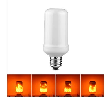 LED Pære Flamme 3W E27