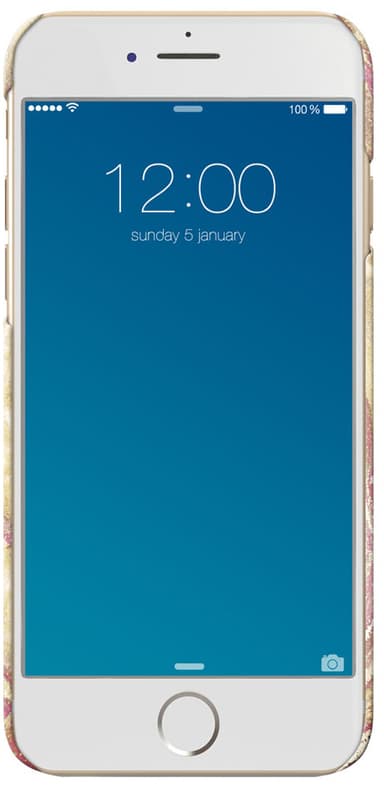 iDeal motedeksel til Apple iPhone 6/7/8/SE Gen. 2/3 (golden blush marble)